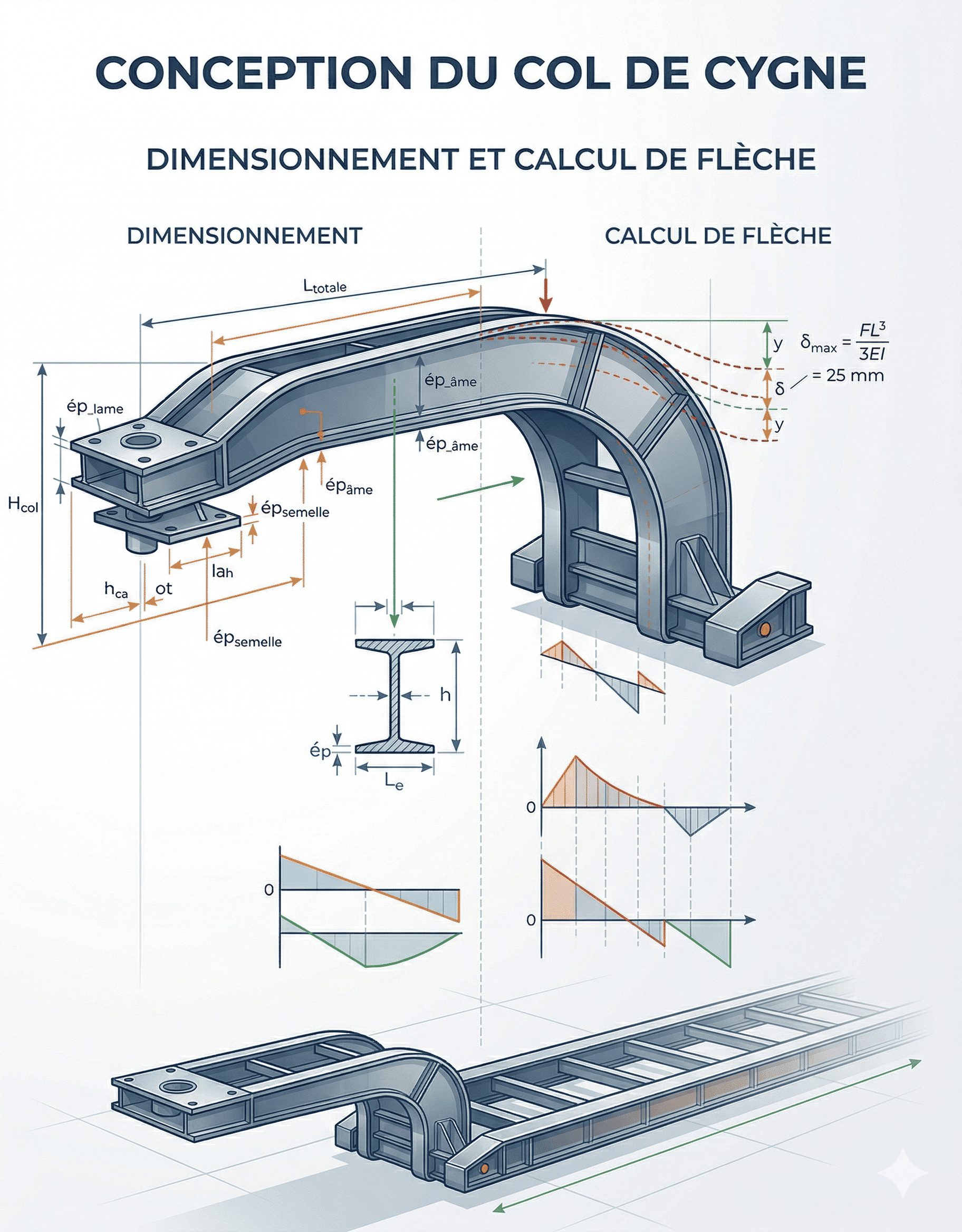 Col de cygne robotique industrielle