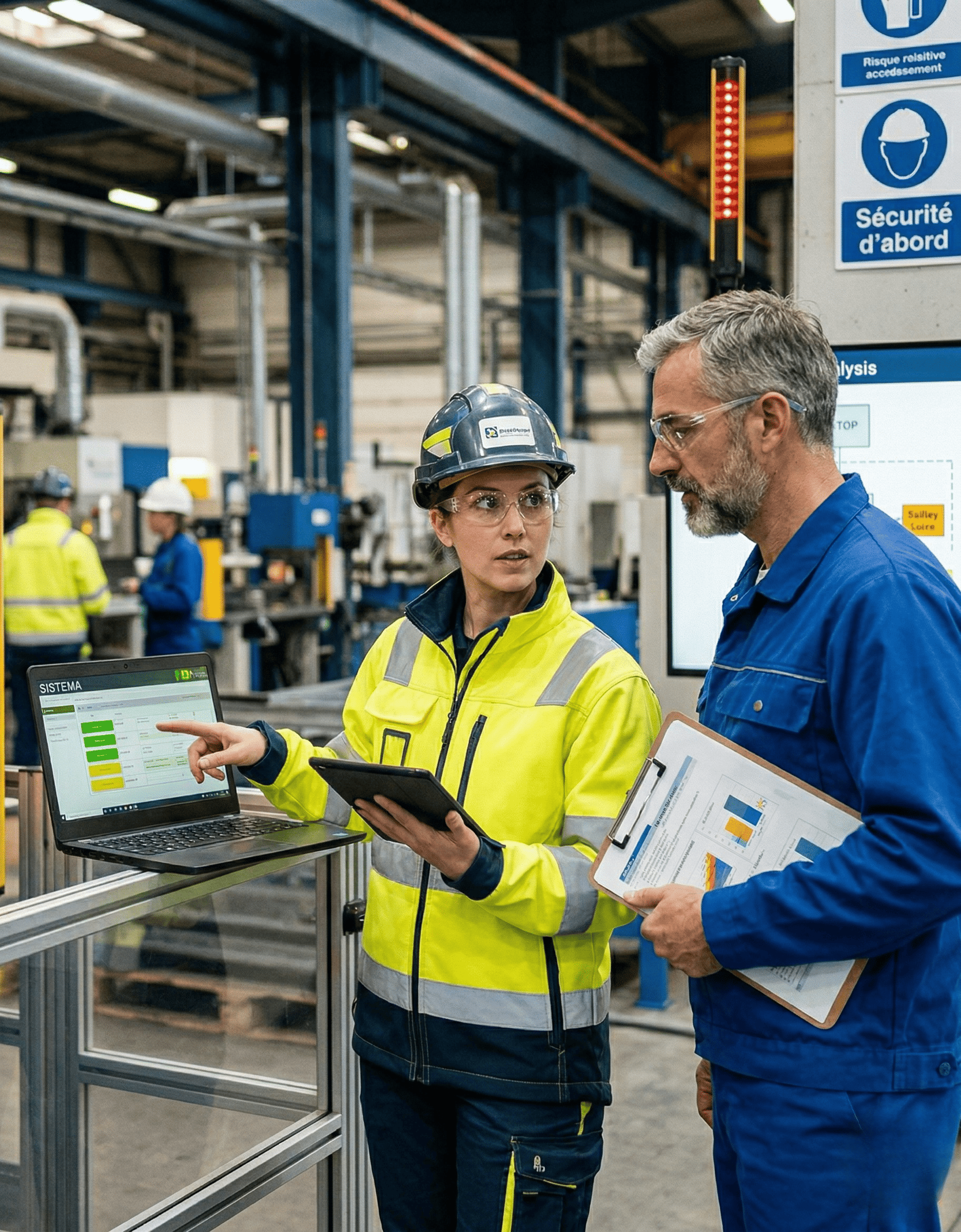 Sécurité des presses industrielles robotique industrielle