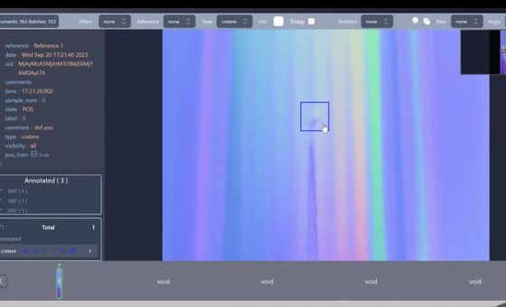Deeper 8 Détection de micro-défauts sur stylos laqués